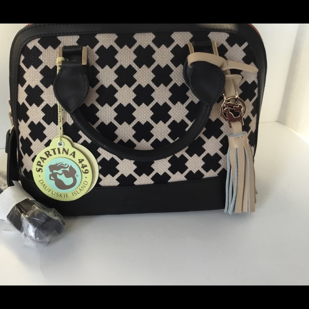 Spartina 449 NWT Bowler Satchel - Ellis Square